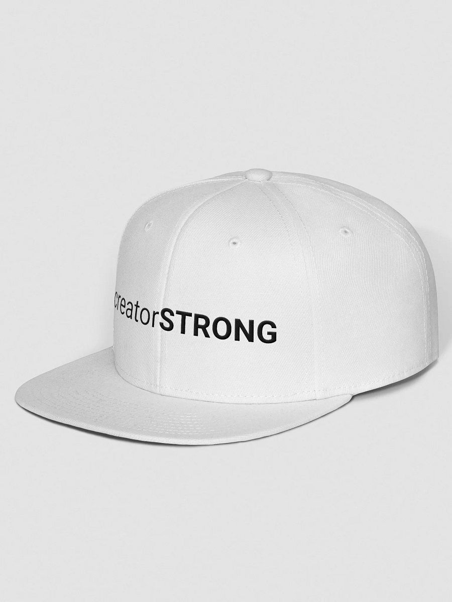 #creatorSTRONG - Hat - Black & Black product image (2)