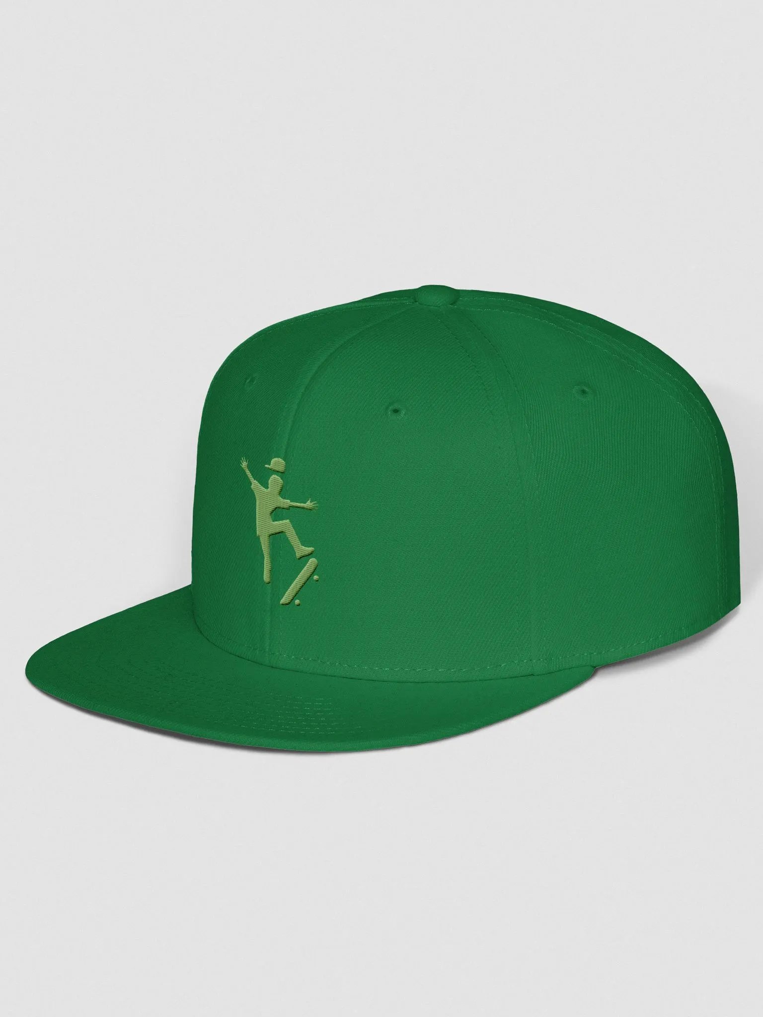 Dazzle Deck Kelly Green Baseball Cap product image (2)