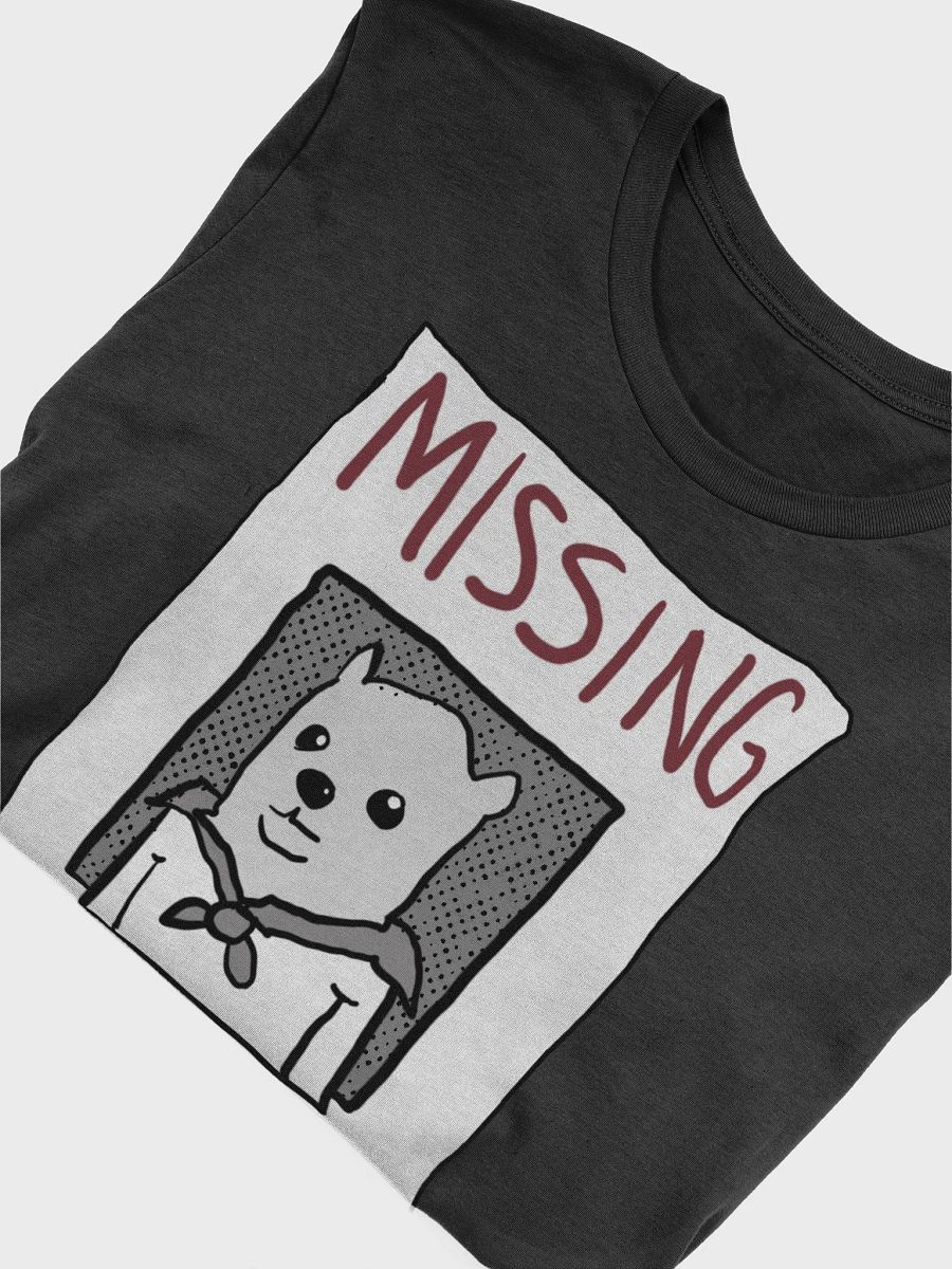 missing dog poster shirt product image (5)