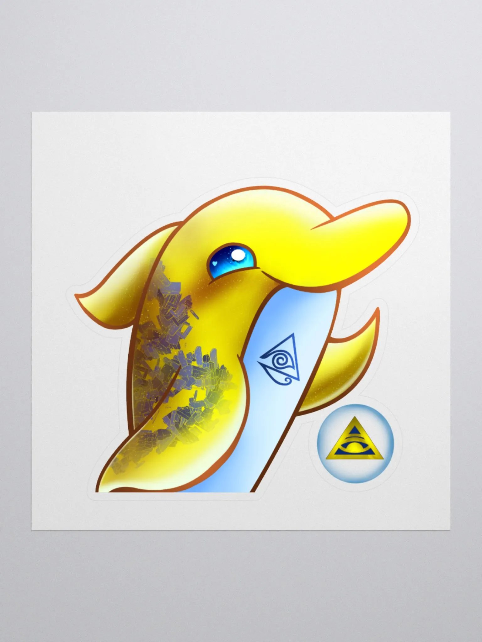 MYTH DOLPHIN - STICKER product image (1)