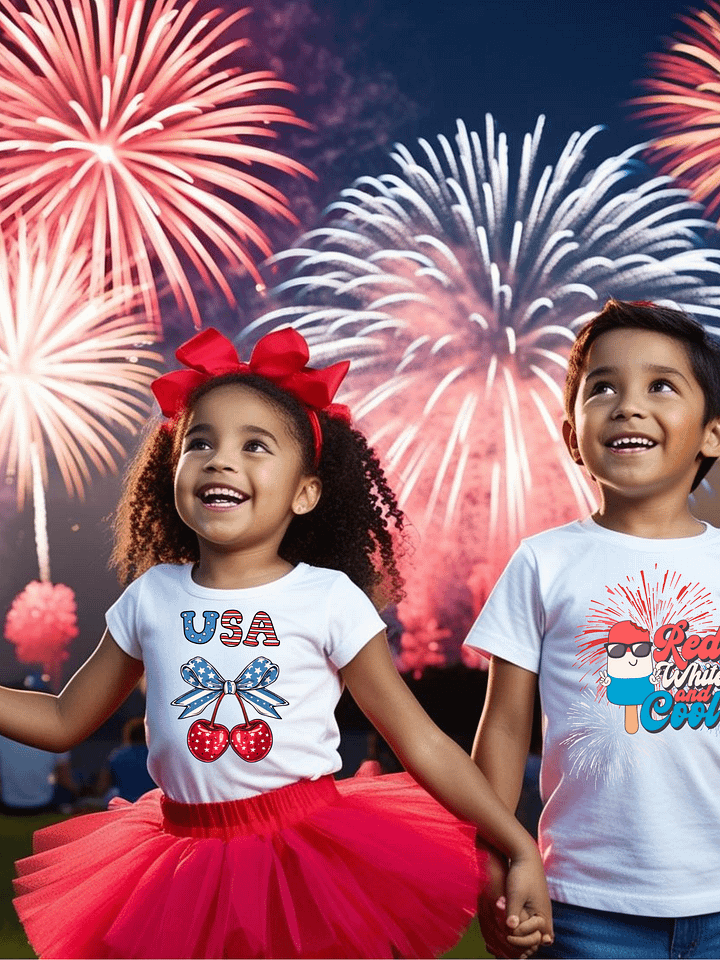 Patriotic Toddler Girl Tee product image (1)