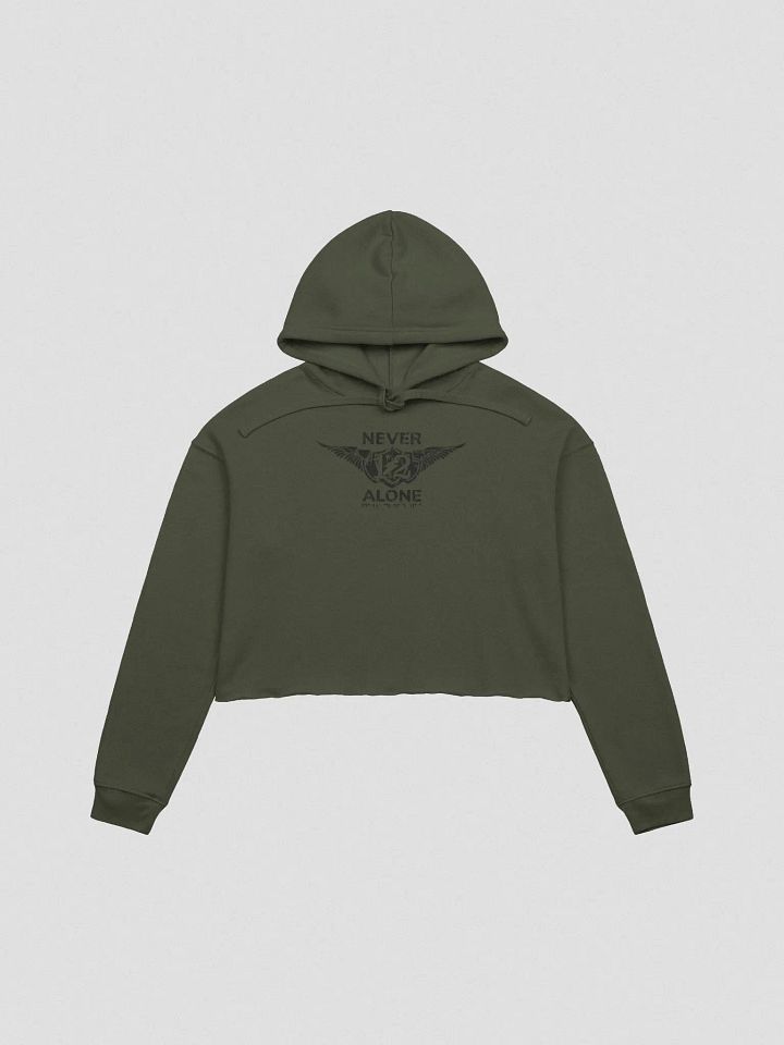 12 Seconds (DL) Crop Hoodie (S-2XL) product image (3)