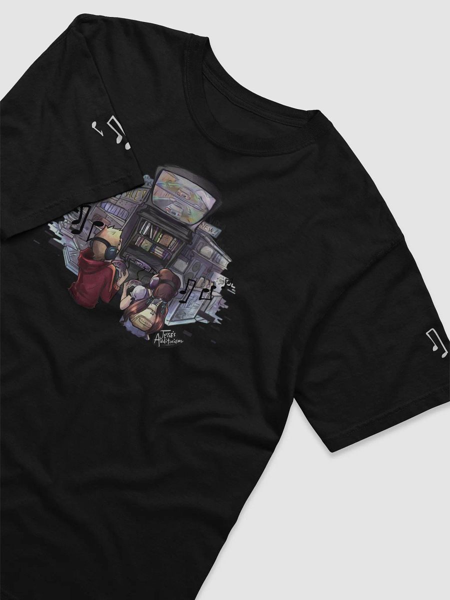 Nostalgia Tee - White Note Sleeves (Multi-Color Design) product image (4)