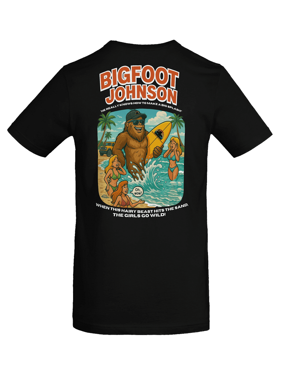 Bigfoot Johnson Big Splash Tee (Black) product image (8)