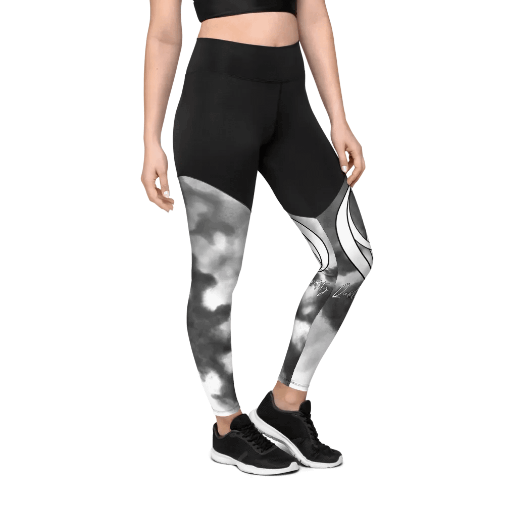 Women's Sport Leggings (Partly Cloudy) product image (7)