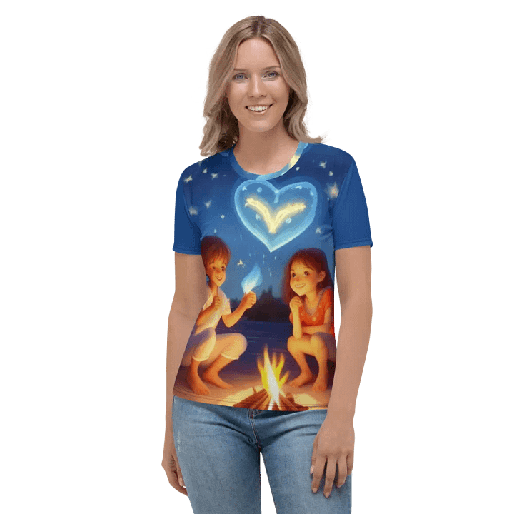 Novelty Puppy Love all over print tee product image (2)