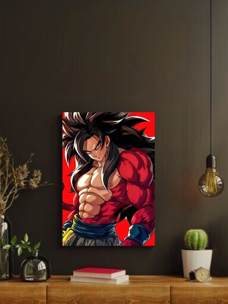 Dragon Ball GT – Goku Primal Fury – 8x10 Metal Print product image (2)