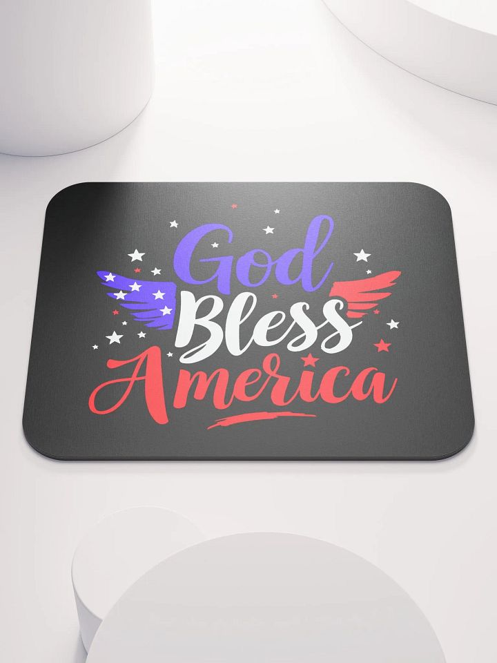 Mouse Pad: God Bless America product image (1)
