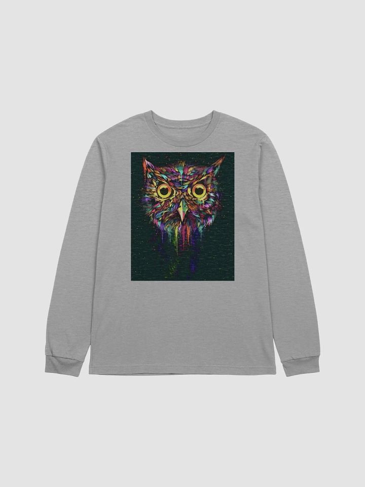 Drippy Owl Long Sleeve Shirt product image (10)
