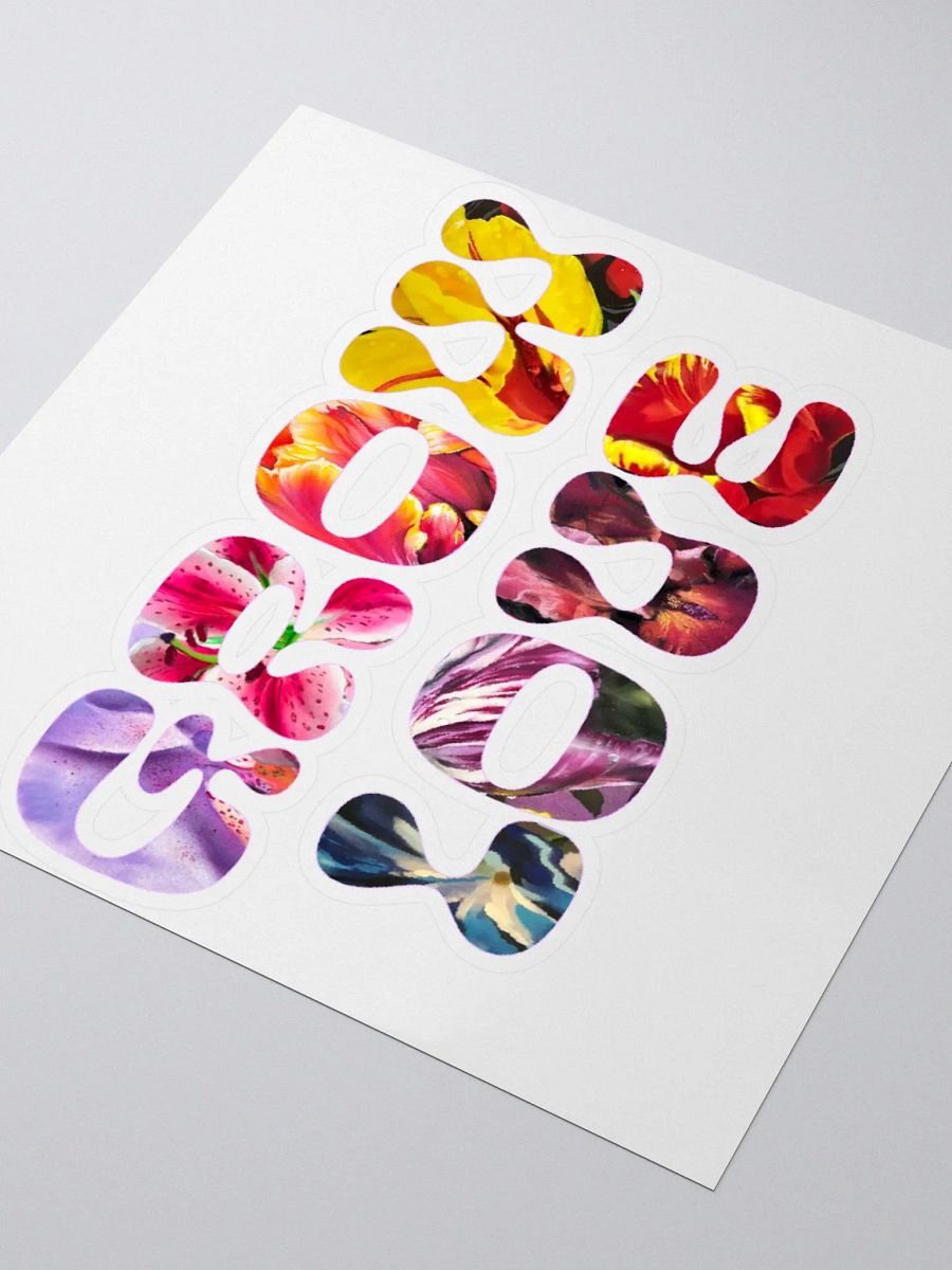Grow Love Vinyl Sticker product image (7)