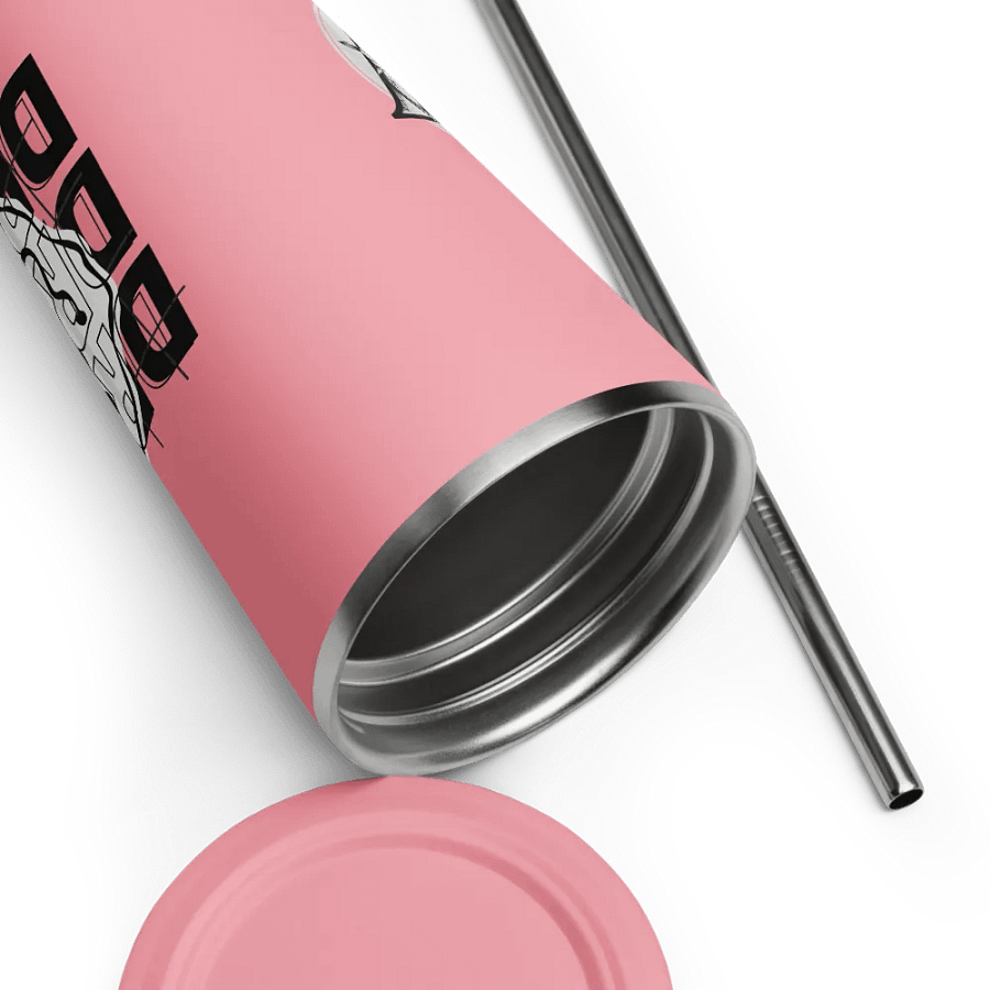 Vaso de acero inoxidable con pajita product image (12)