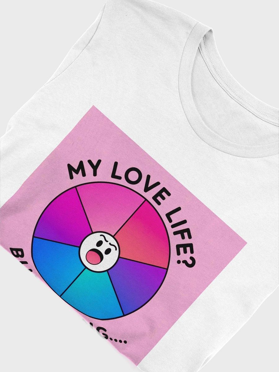 Funny My Love Life Buffering Unisex Heavy Cotton Tee, Relationship Humor Shirt, Gift for Couples, Valentine's Day Gift, Boyfriend Girlfriend product image (5)
