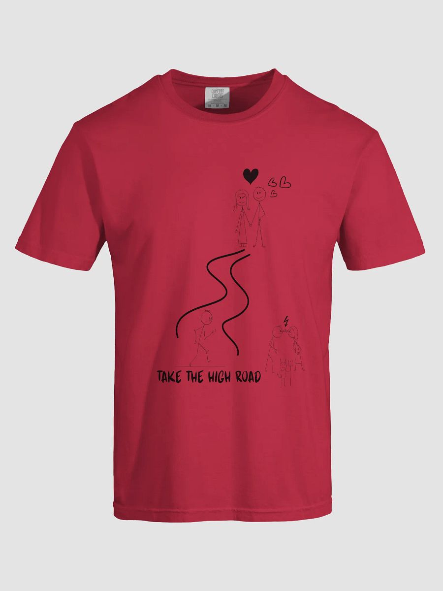 Take the High Road Heavyweight T-Shirt product image (55)