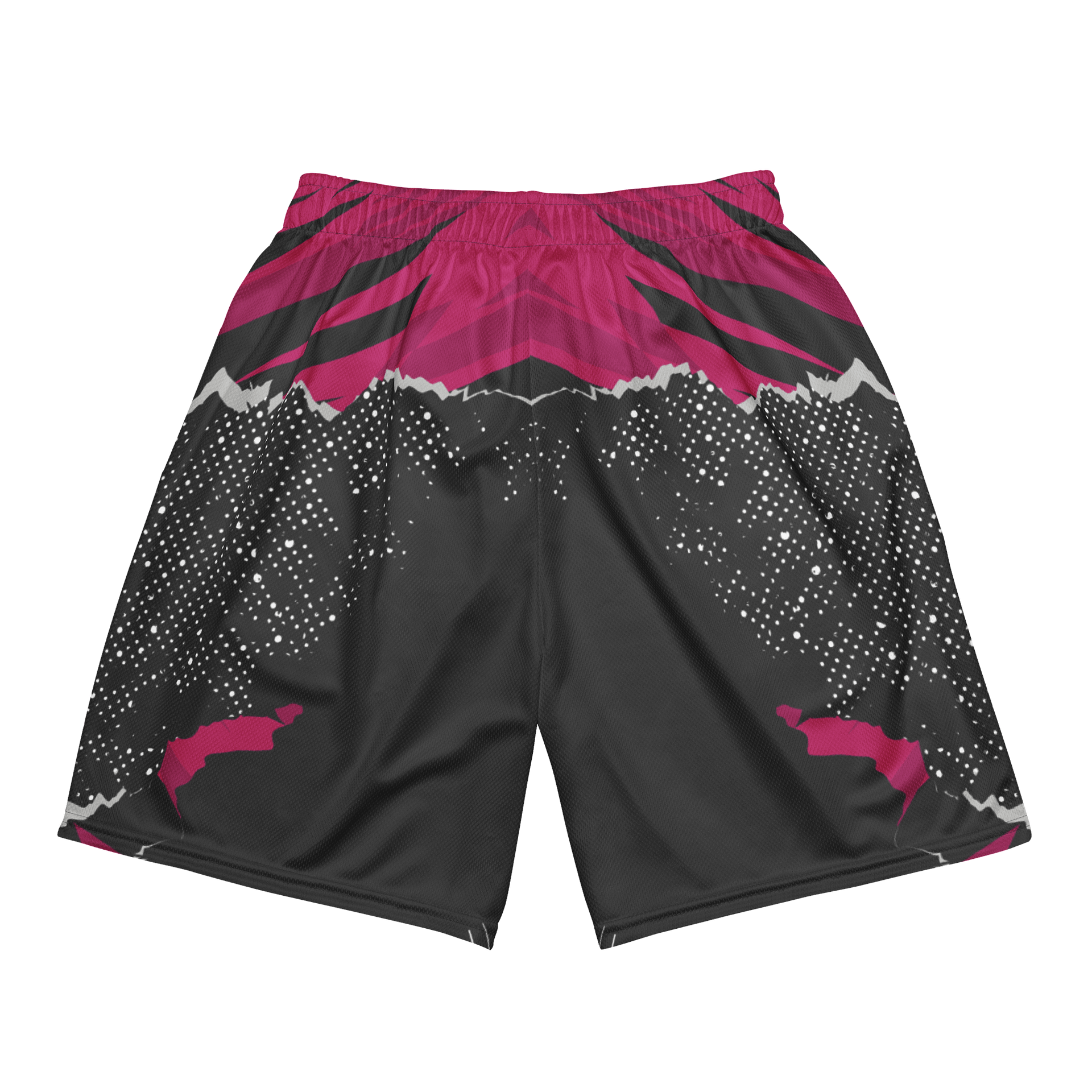 Purple Flash | Recycled Unisex Mesh Shorts product image (6)