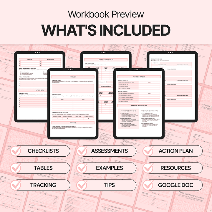 Financial Recovery Strategy - Google Docs product image (2)