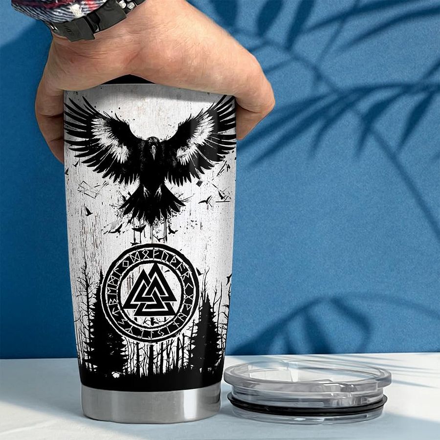 Viking Tumbler 20oz Stainless Steel Insulated Coffee Travel Mug - Bold, Durable, and Ready for Battle product image (5)