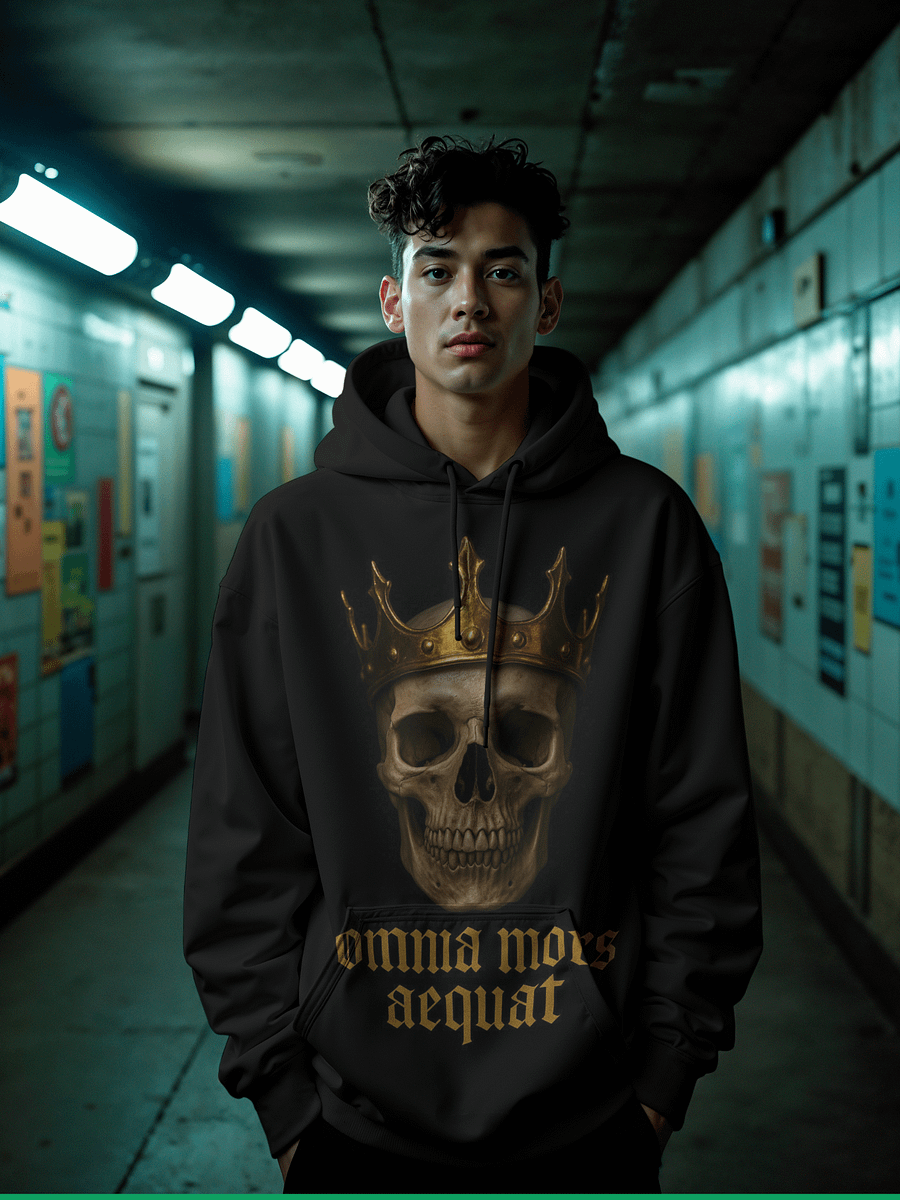 OMMA MORS AEQUAT “Death Makes all things Equal” Hoodie product image (1)
