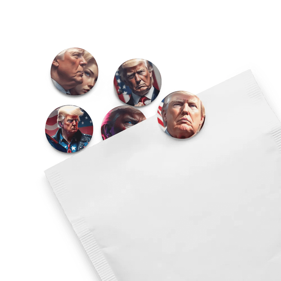 Patriotic Portrait Pin Set 2 product image (8)
