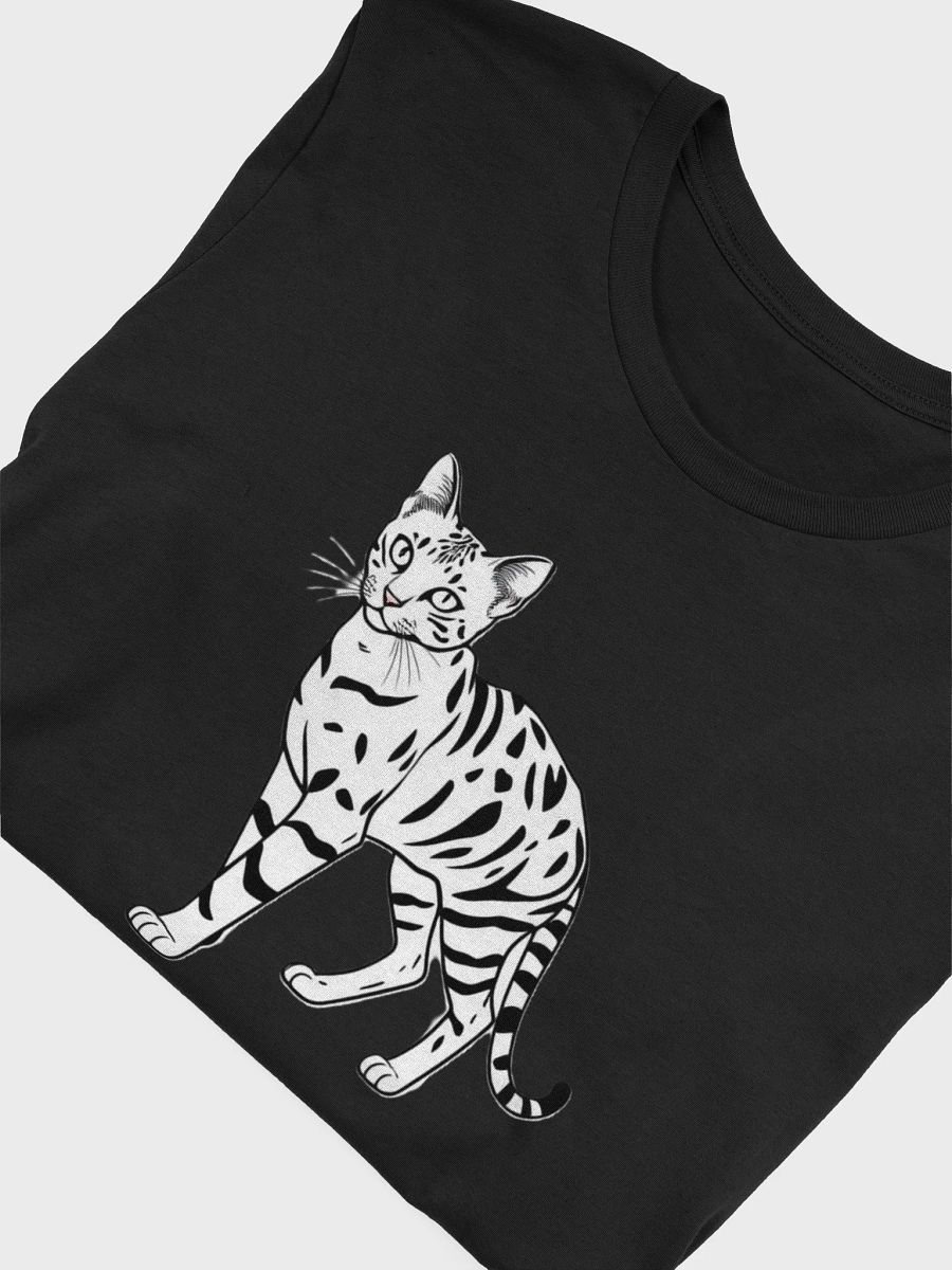 Bengal Cat Art Unisex T-Shirt product image (10)