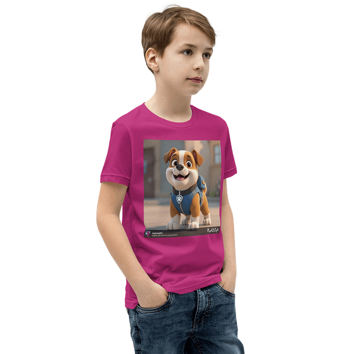 Joyful Pup Youth T-Shirt product image (2)