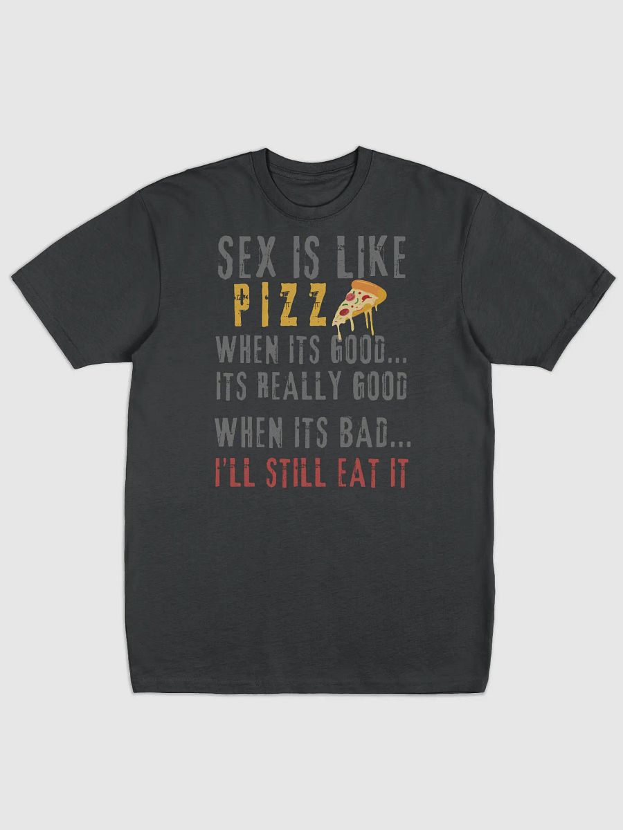 Sex and pizza T-shirt product image (1)