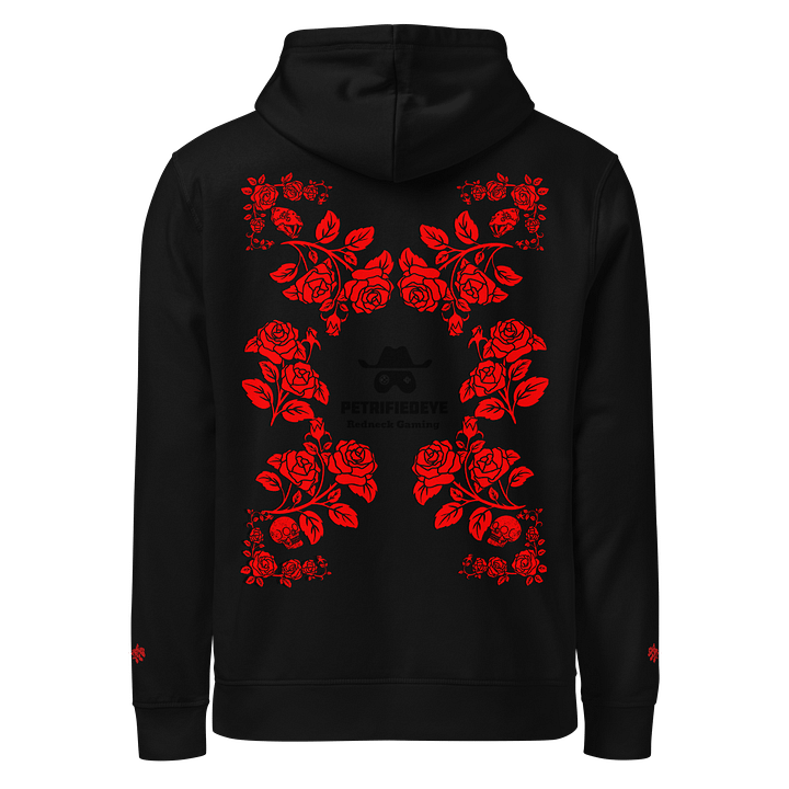 Petrifiedeye Red Spanish Rose Mural Hoodie product image (2)