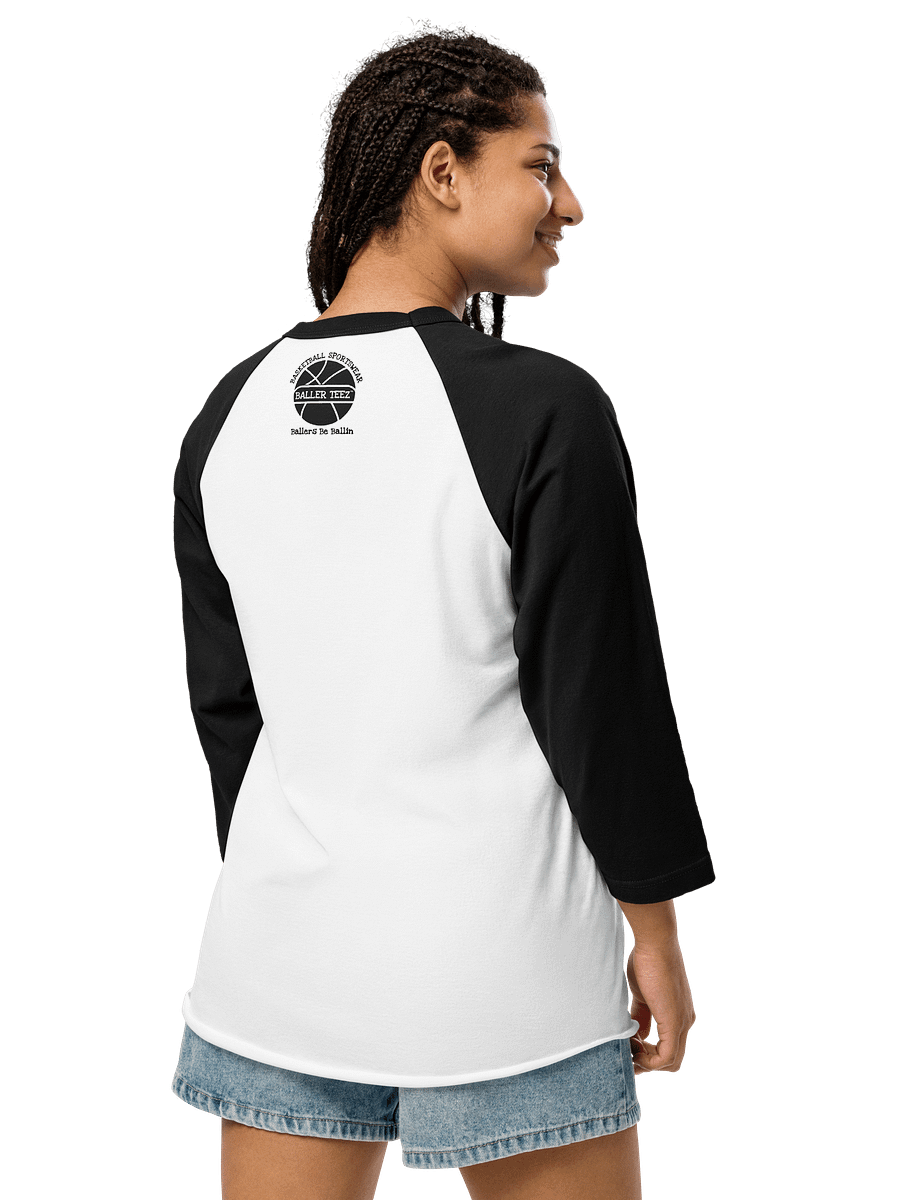 Baller Teez 33 Unisex 3/4 Sleeve Raglan Shirt product image (2)