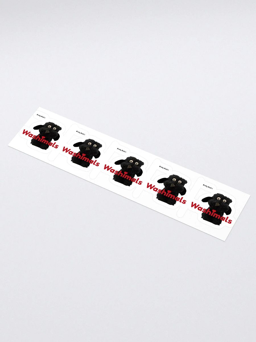 Washimals Kiss Cut Stickers (Set of 5) product image (1)
