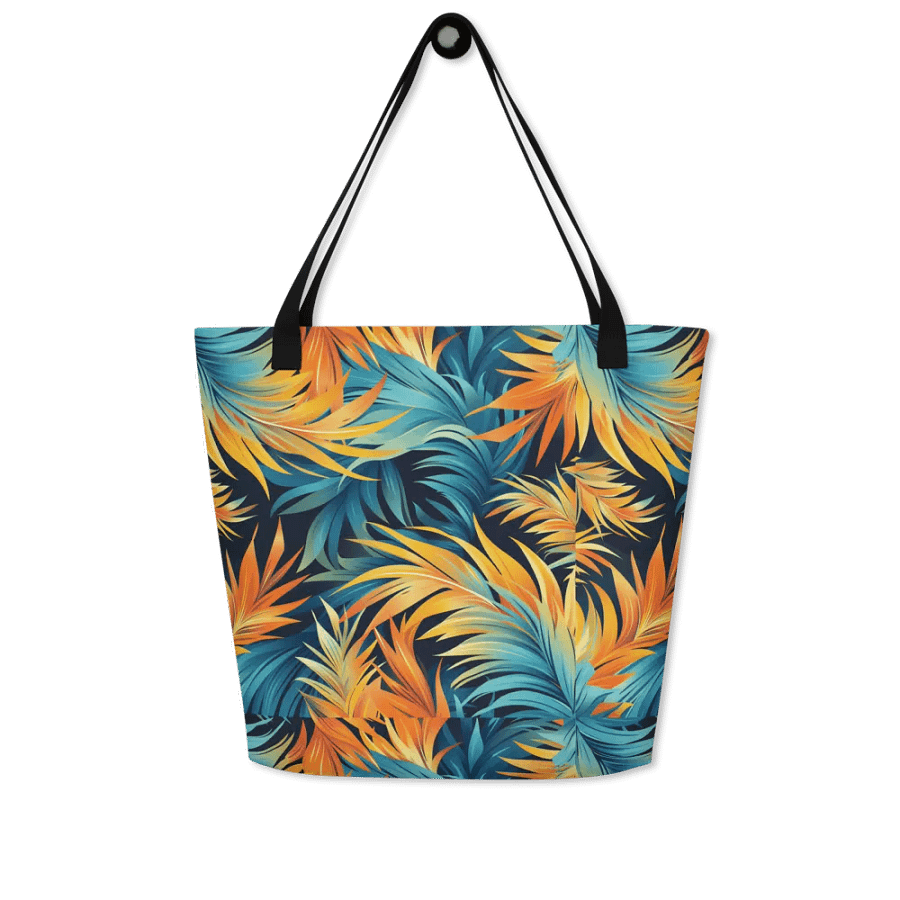 Tropical Flow Large Tote Bag product image (6)