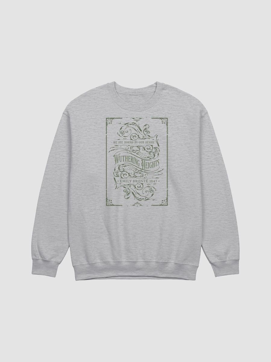 Wuthering Heights Sweatshirt, Emily Brontë Historical Romance Sweater Bookish Literary Gift, Heathcliffe Fan Art Gift, Bookclub Shirt product image (1)