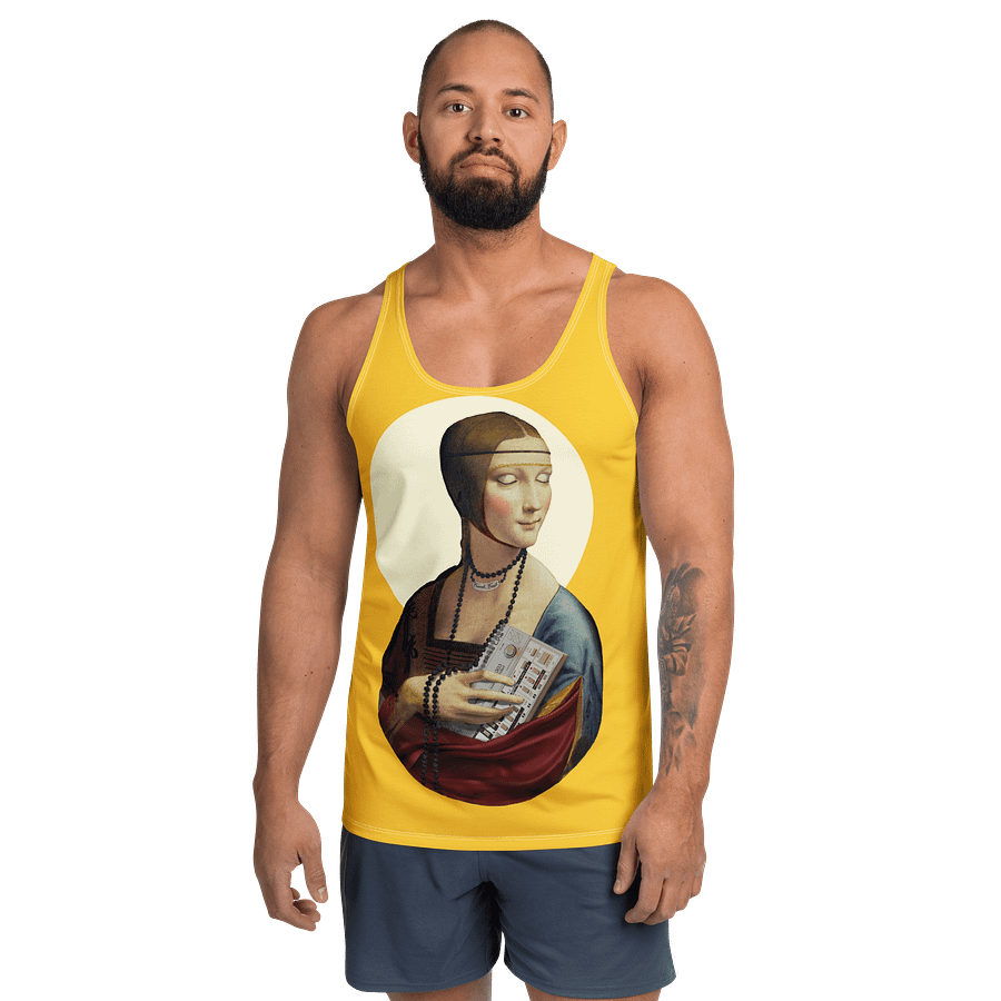 TB 303 Chill-out Lady by Frank Fonik, classic synth Tribute, Regular fit Tank Top product image (1)