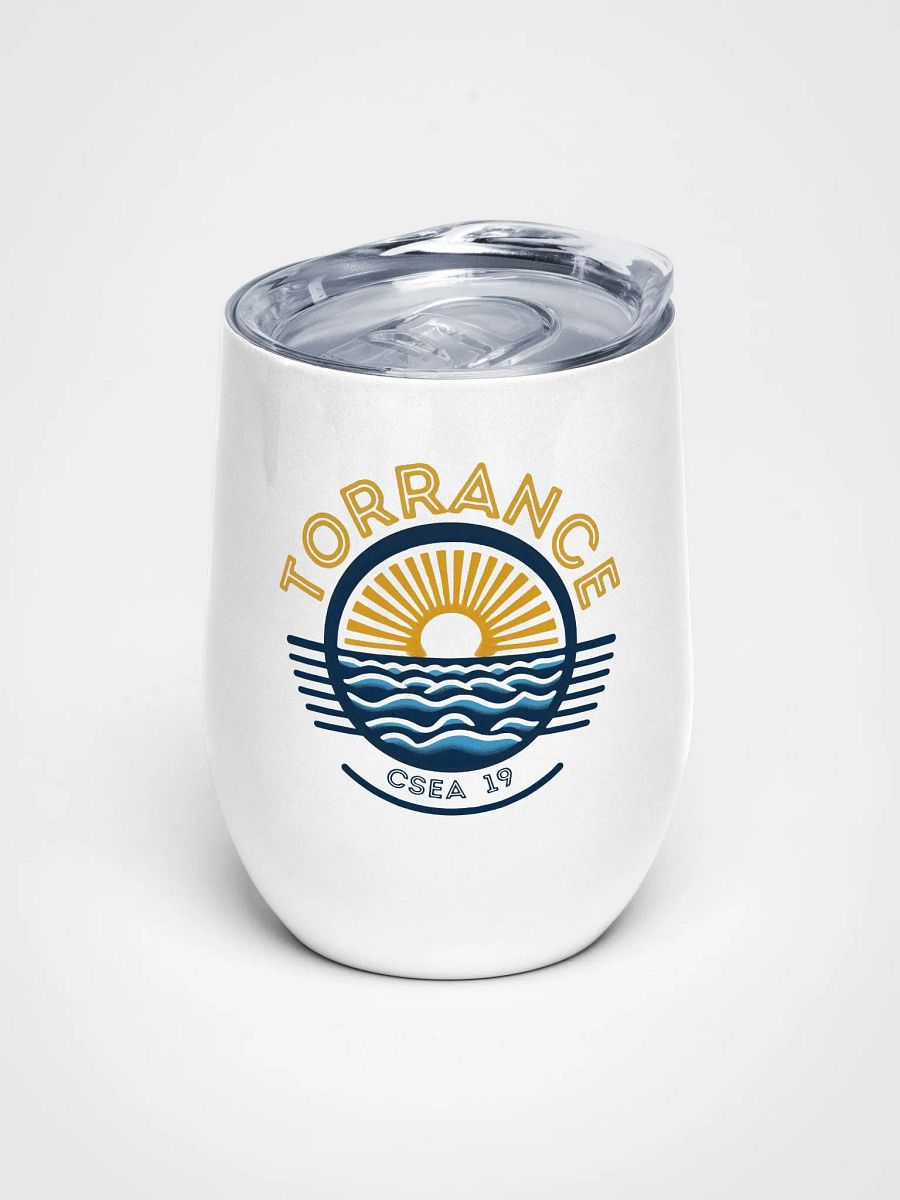 TUSD/CSEA Sun & Waves Wine Tumbler product image (2)
