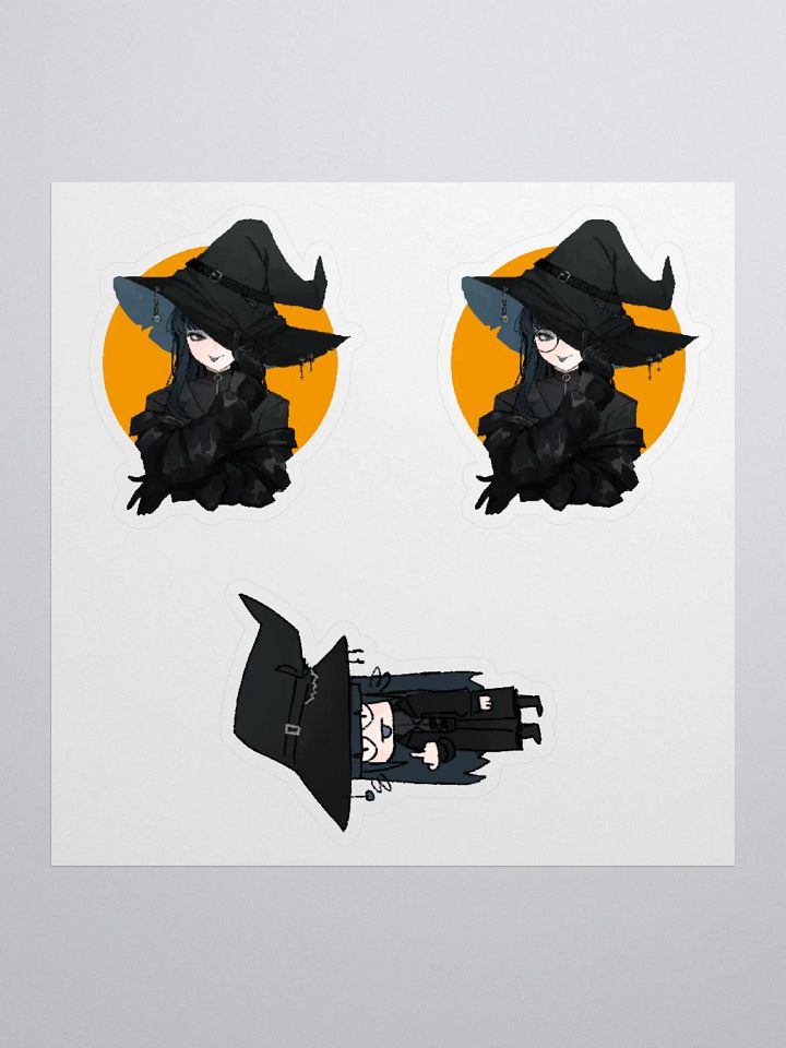 Orange Witch Stickers product image (1)