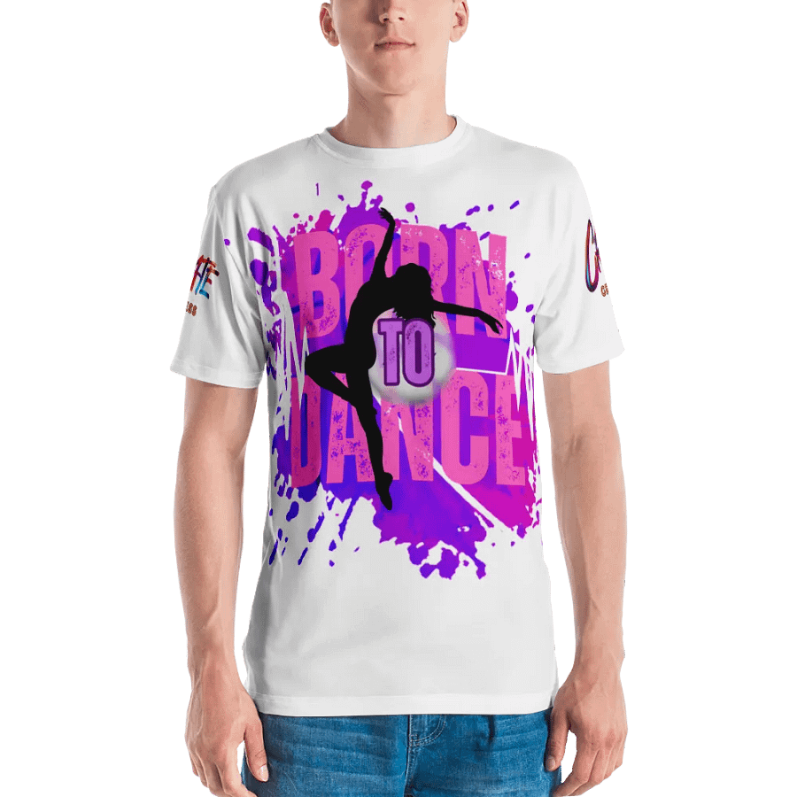 Born to Dance Her Silhouette Dynamic Huge Print T-Shirt product image (4)