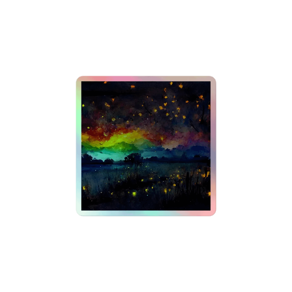 Aurora Hues Holographic Sticker Set product image (1)