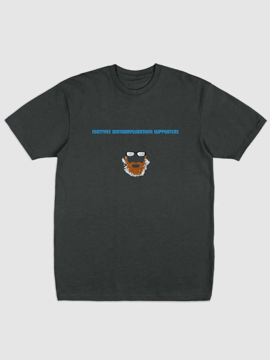 Mattyice supporter black Tee product image (1)