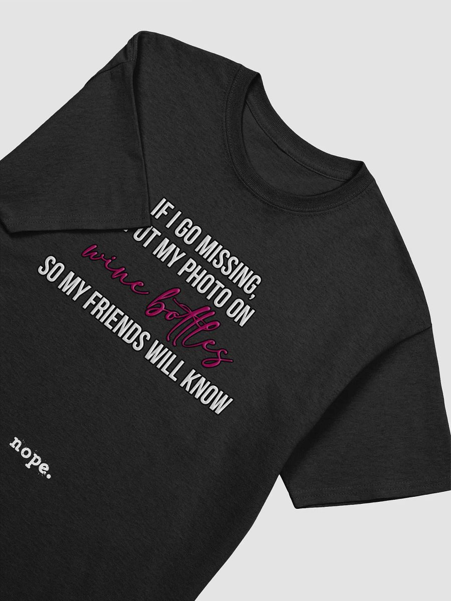 nope. resolute - wine tee product image (3)