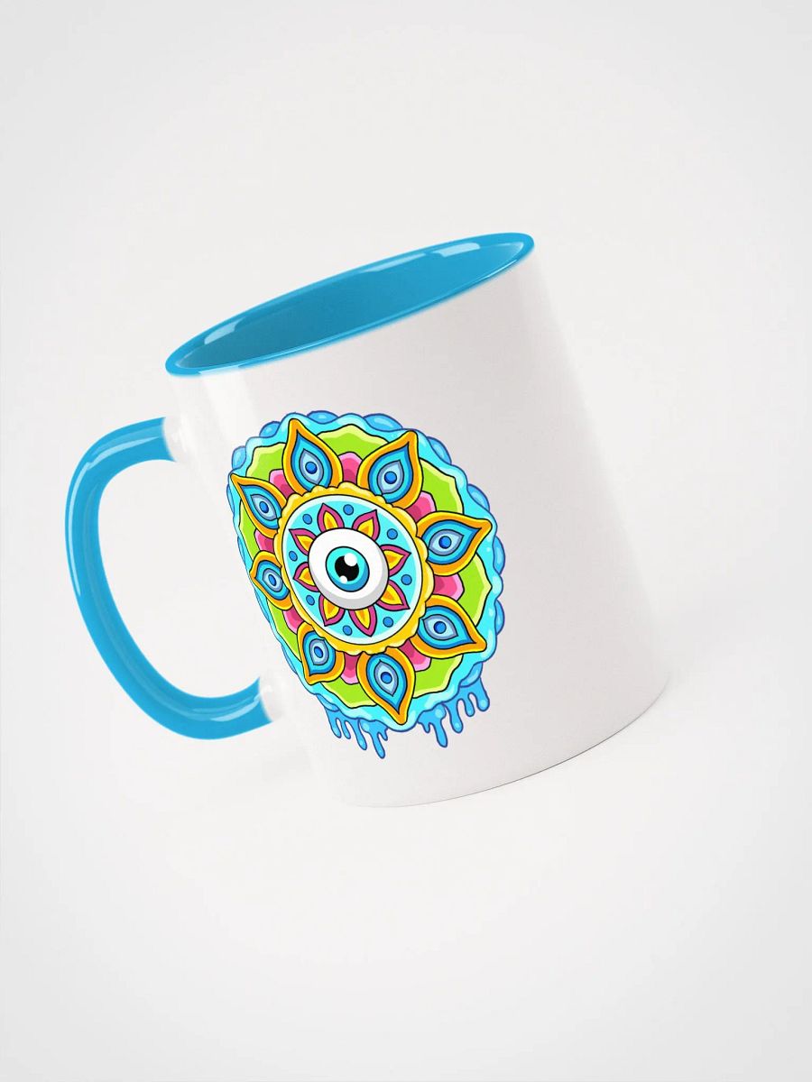 Eye Mandala - Mug with Color Inside product image (4)