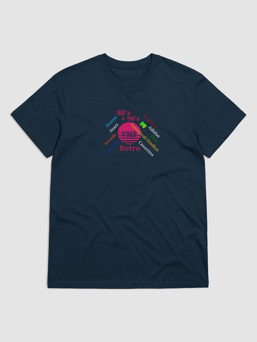 Retro VHS Nostalgia Organic Tee product image (1)