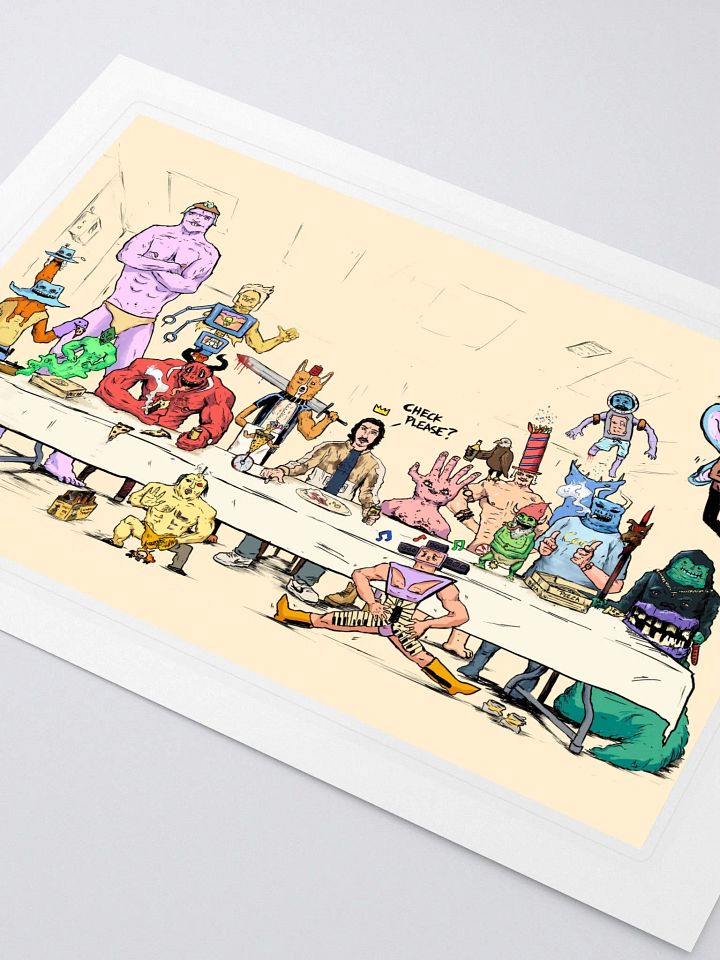 Last Supper Sticker product image (2)