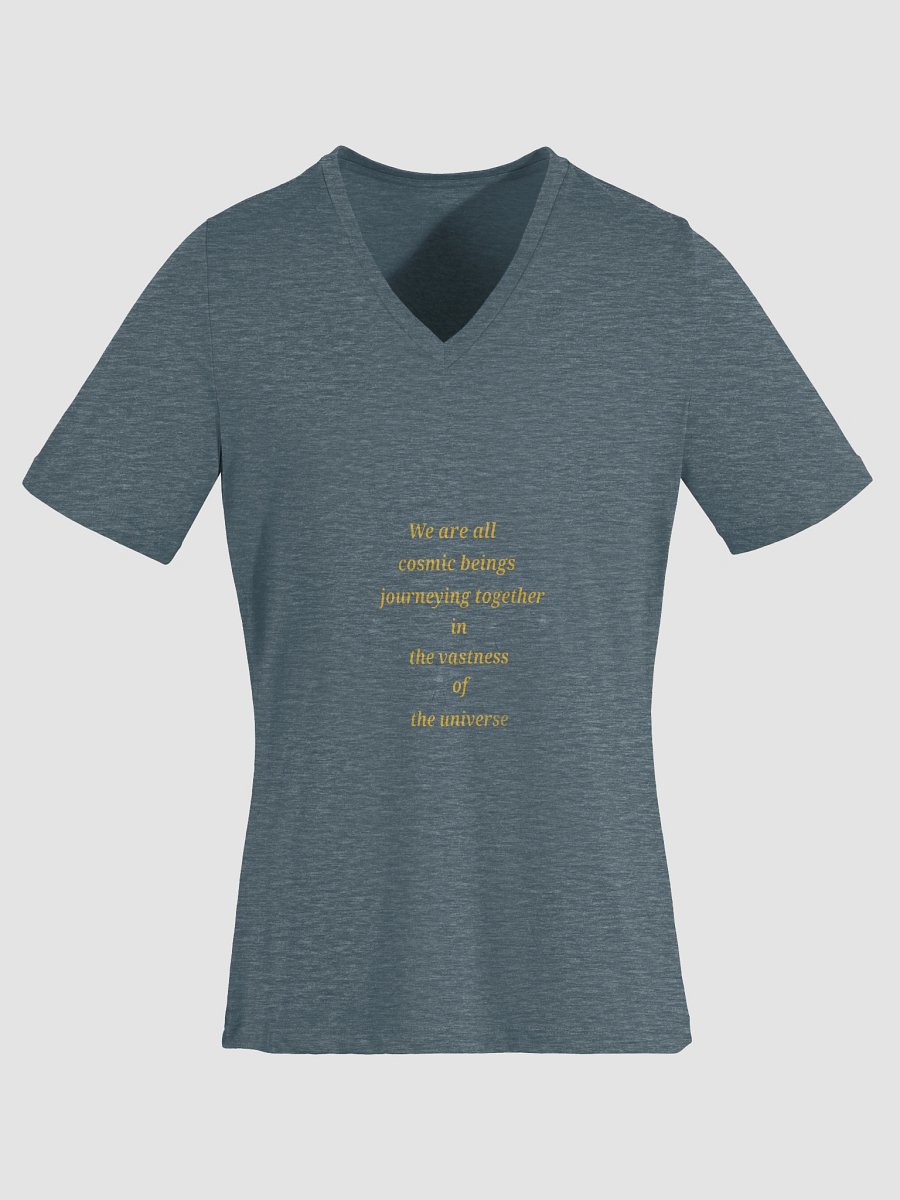 Cosmic Journey Relaxed V-Neck Tee product image (3)