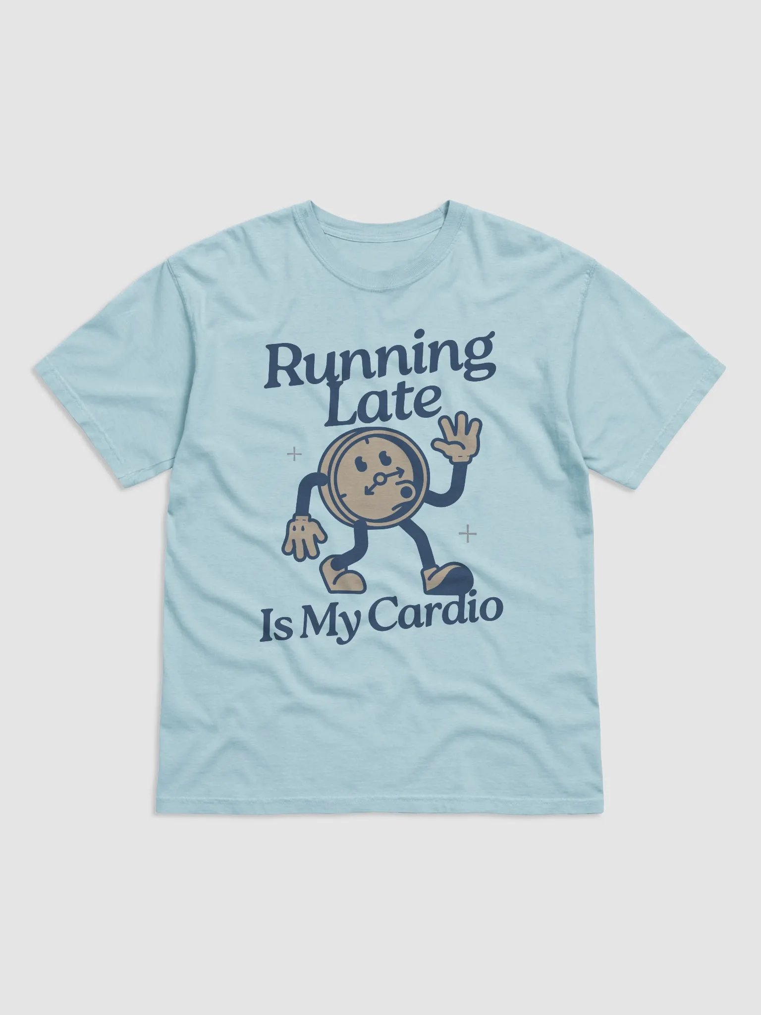 Running Late Clock Tee product image (2)