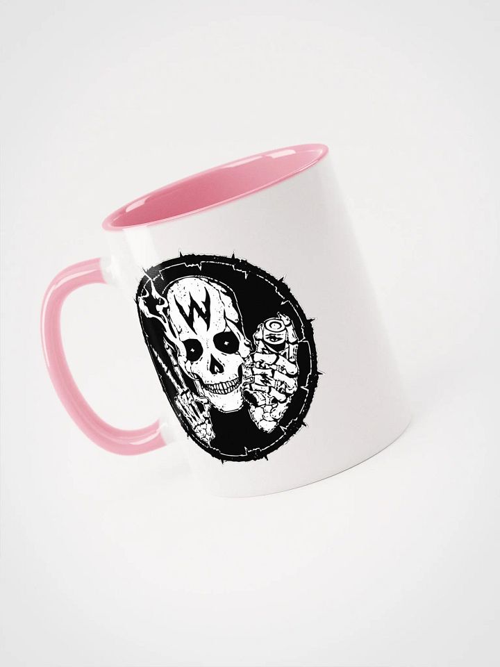 Inhaler Skull Pink Mug product image (2)