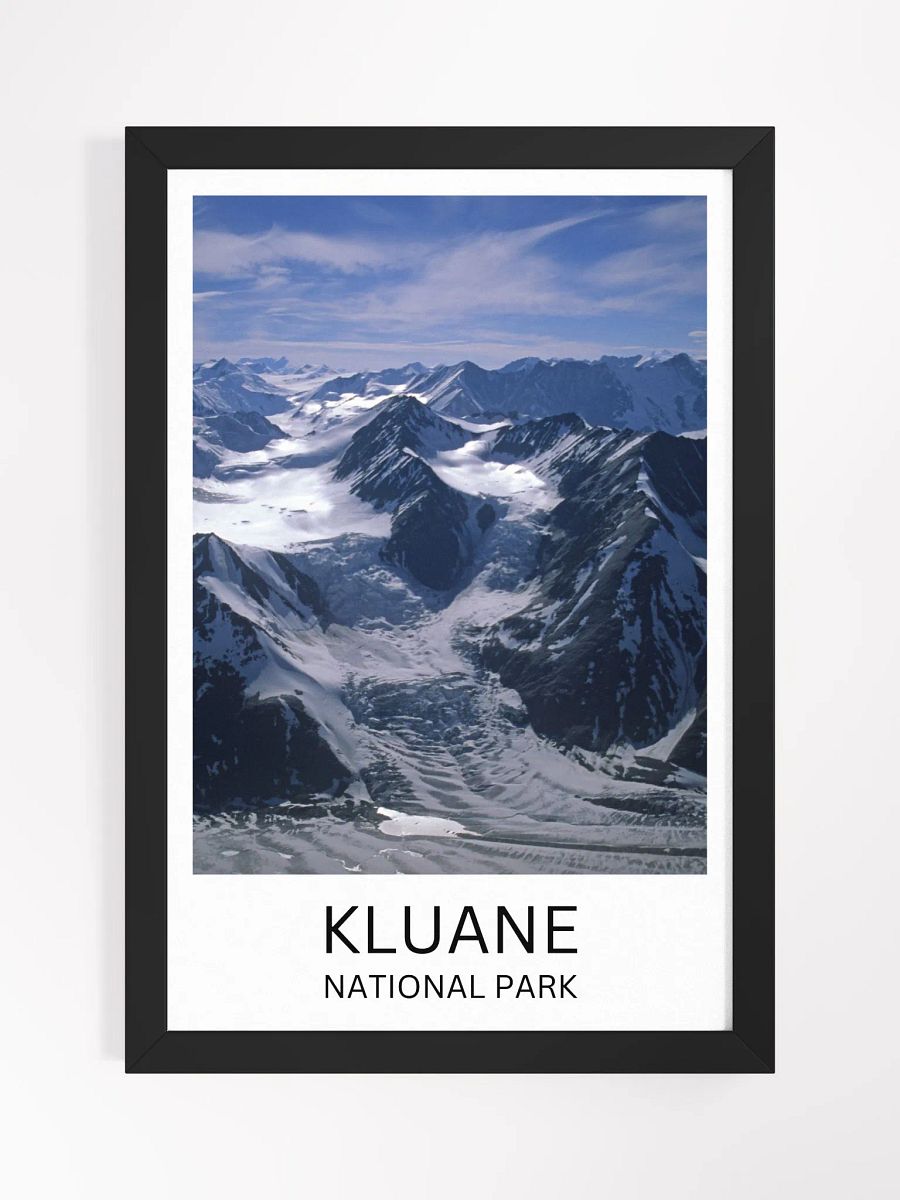 Kluane National Park Framed Matte Poster product image (1)
