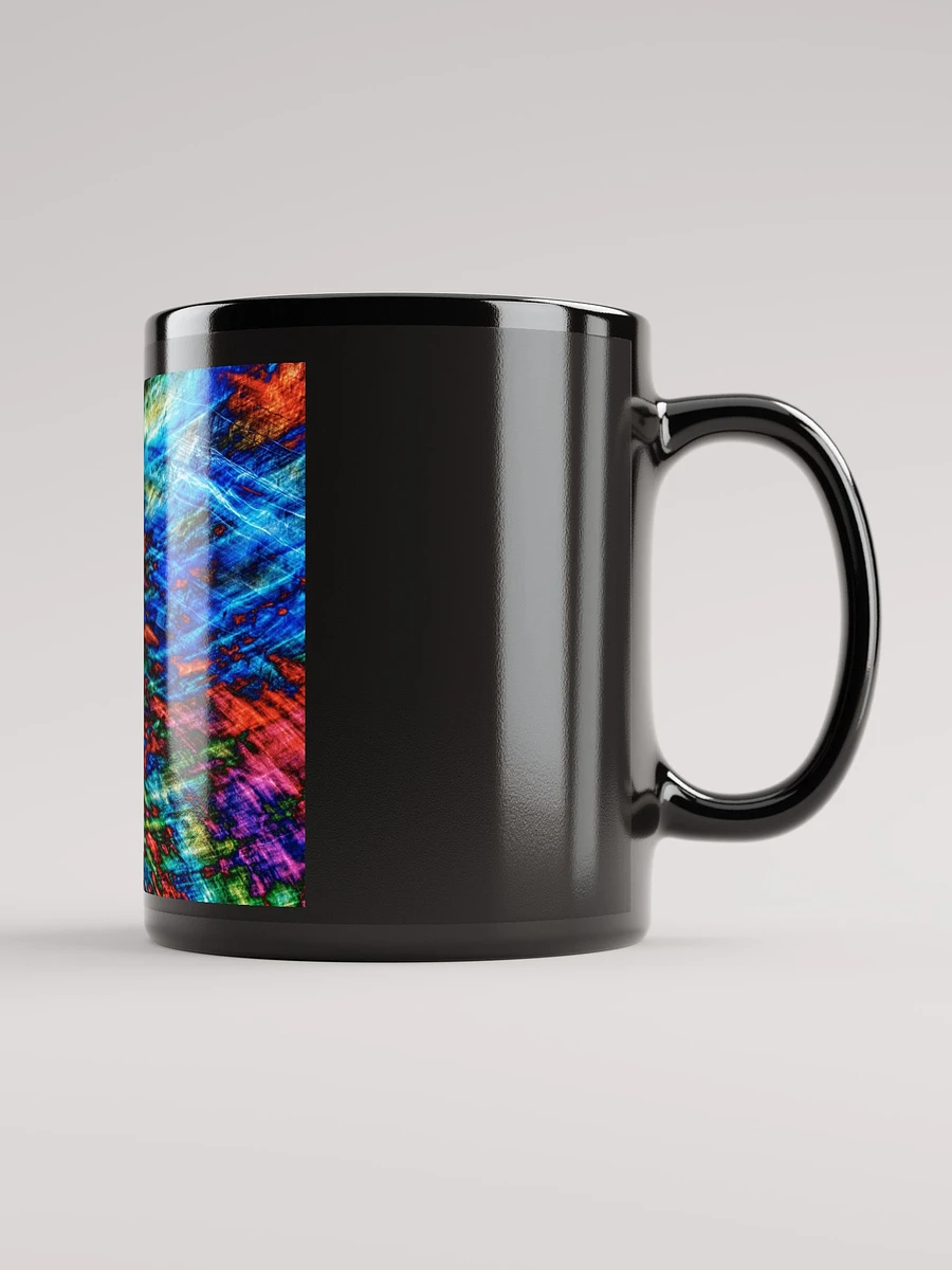 Love Joy Bestseller Kaleidoscope Black Glossy Mug product image (2)