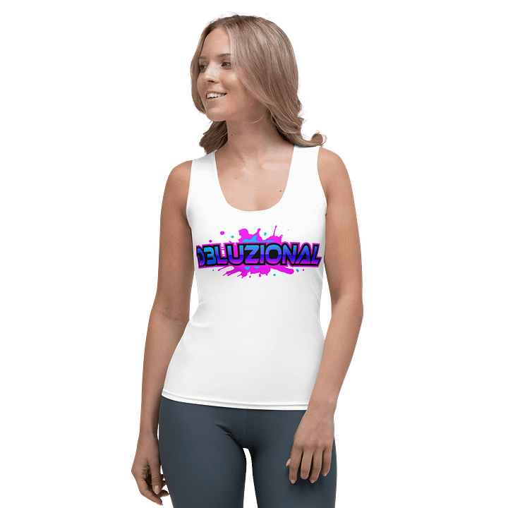 DJ D3LUZIONAL #2 WOMEN'S FITTED TANK product image (1)