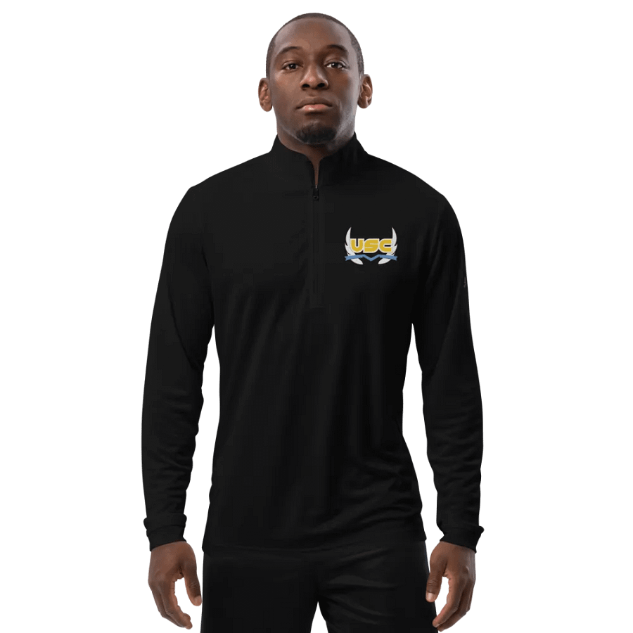 USC x Adidas Quarter-Zip Pullover (Embroidered) product image (8)