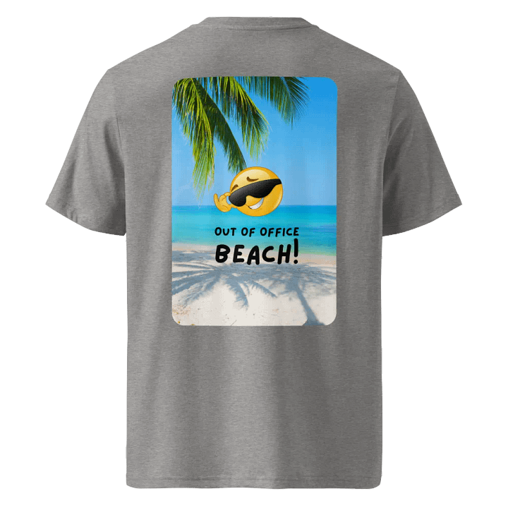 Chill Vibes Emoji Organic T-Shirt product image (2)