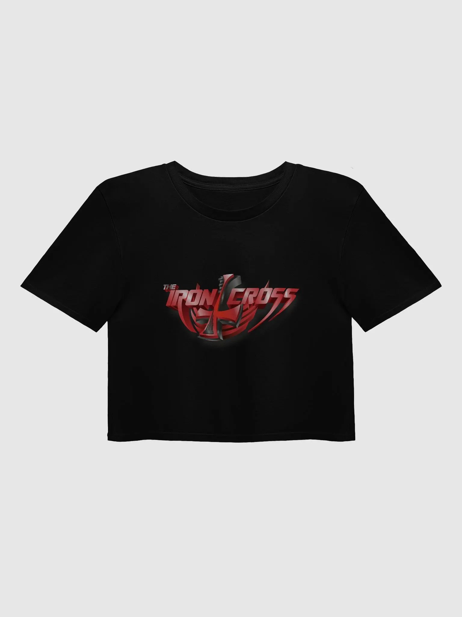 The Iron Cross Logo Crop Top product image (2)