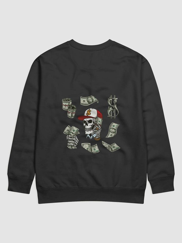 Gilded Skull Wealth Sweatshirt product image (2)